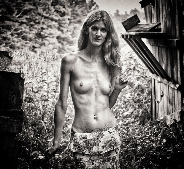 Artistic Nude Tattoos Photo by Model Helen Hellfire