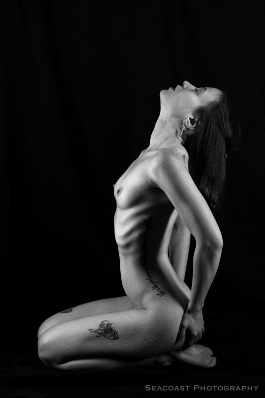 Artistic Nude Tattoos Photo by Model Julia French