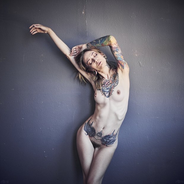 Artistic Nude Tattoos Photo by Photographer Edward Maesen