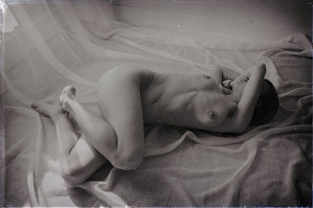 Artistic Nude Vintage Style Artwork by Model Ursa Minor