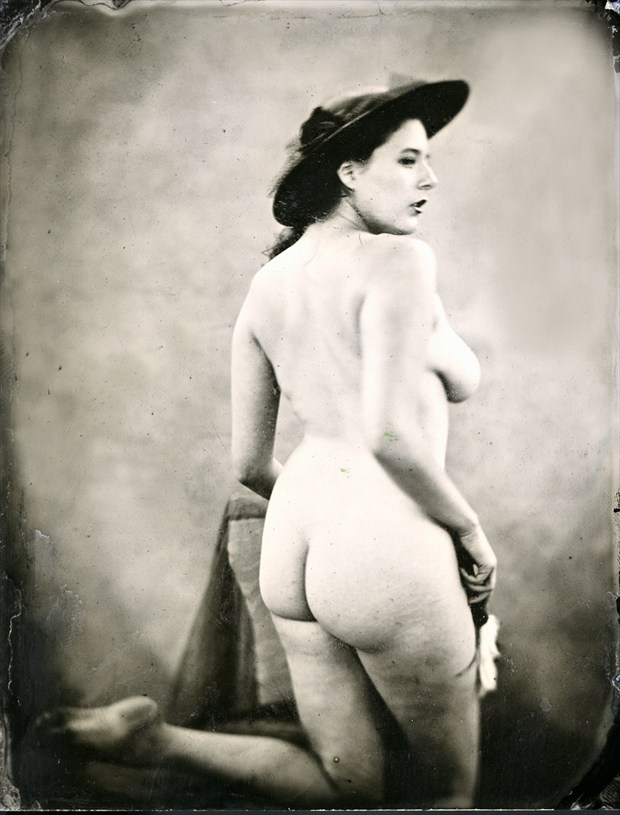 Artistic Nude Vintage Style Photo by Model Eleanor Rose