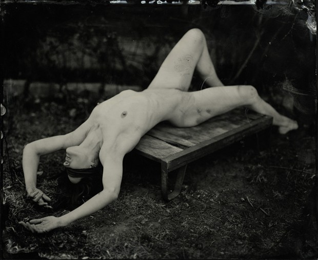 Artistic Nude Vintage Style Photo by Model Ine