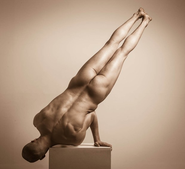 Artistic Nude Vintage Style Photo by Photographer Dave Hunt