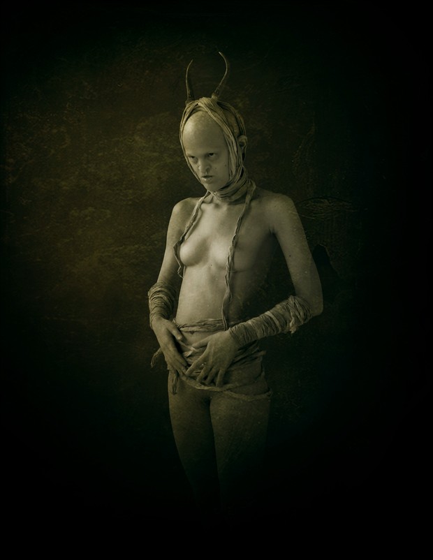 Artistic Nude Vintage Style Photo by Photographer MephistoArt