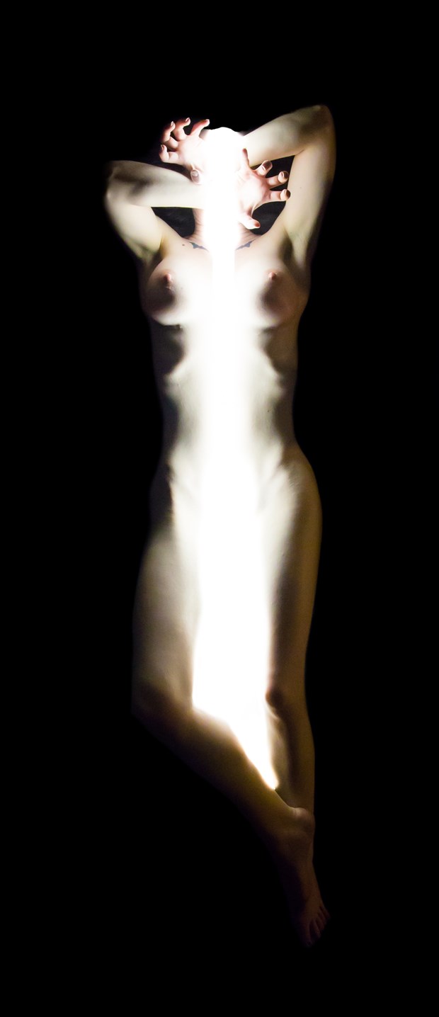 Ashley   The Light Pours Out of Her 02 Artistic Nude Photo by Artist Freddie Graves