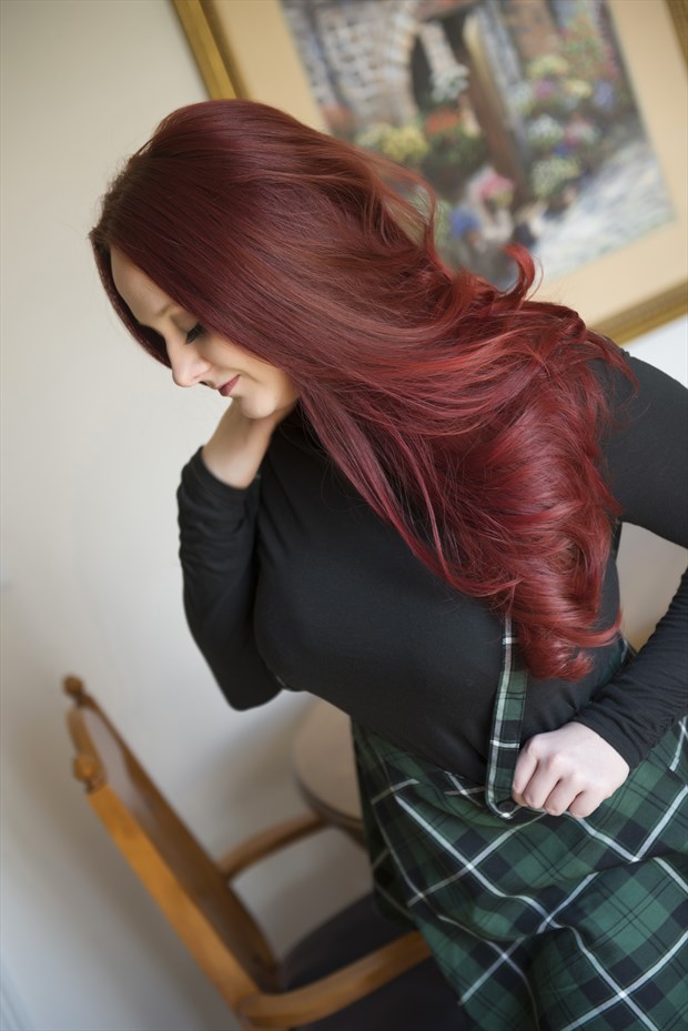 Ashley Indigo   Red Hair Sensual Photo by Model Ashley Indigo