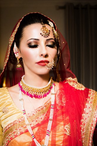 Asian Bride Expressive Portrait Photo by Photographer FfocalPoint Photography