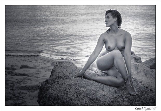 At the beach Artistic Nude Photo by Model Diana