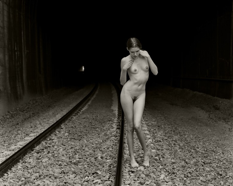 At the end of the tunnel Artistic Nude Photo by Photographer Christopher Ryan