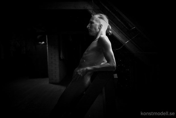 Attic Artistic Nude Photo by Model Lars