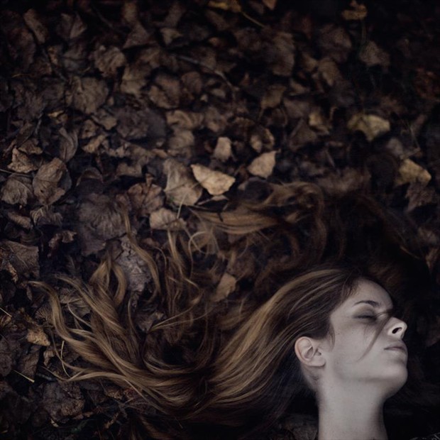 Autumn Nature Photo by Model Alessandra