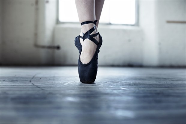 Ayla en Pointe Abstract Photo by Photographer John Downward