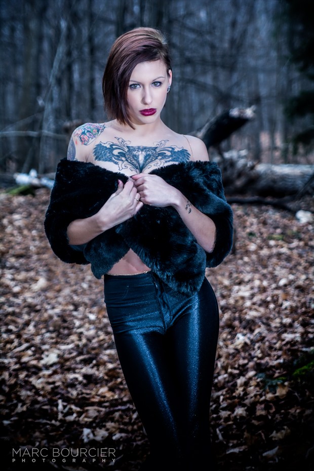 Babe in the Woods Tattoos Photo by Photographer Marc Bourcier Photography