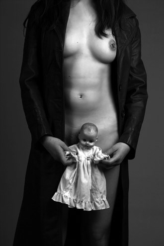 Babydoll Artistic Nude Artwork by Photographer Allen Thompson