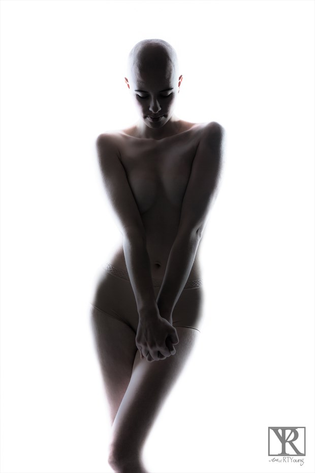 Backlight Artistic Nude Artwork by Photographer RTYoung