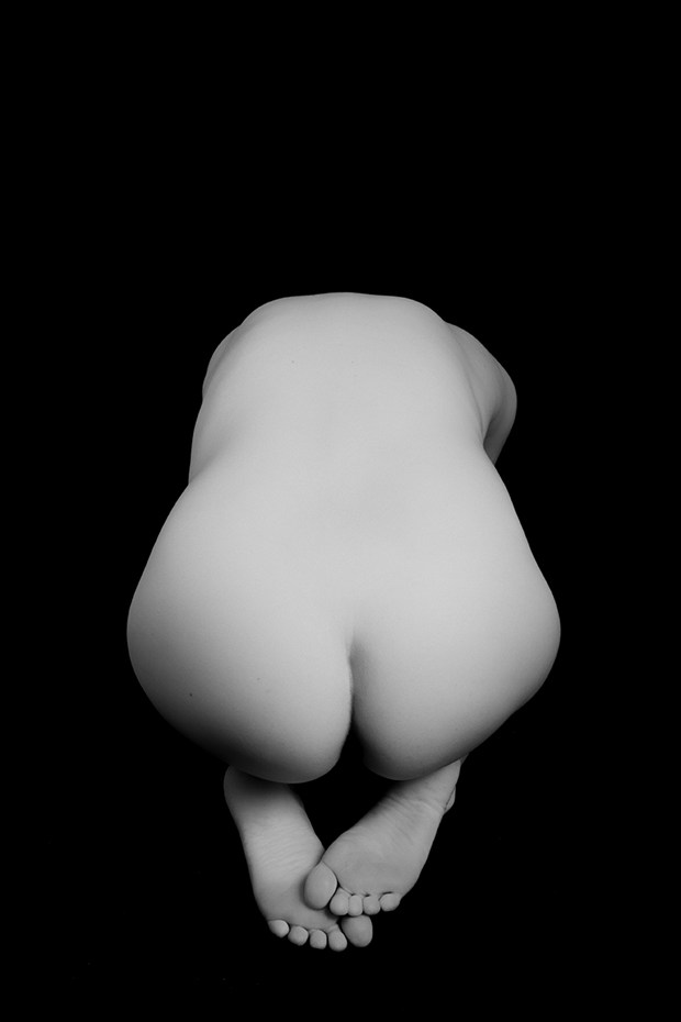 Backside  Artistic Nude Artwork by Model Phane