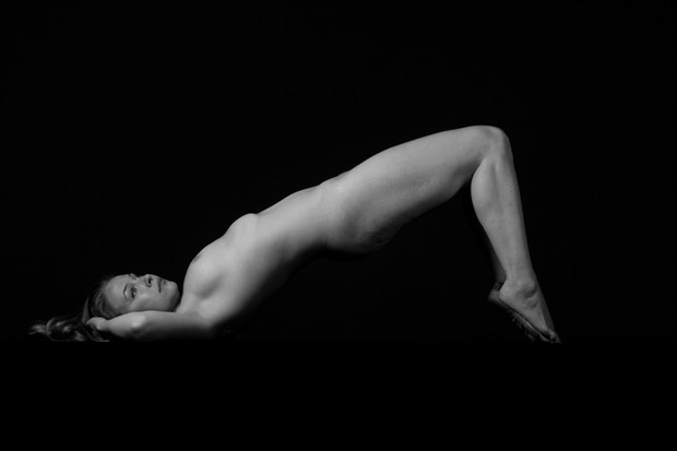 Backwards Plank...In Otherwords I fall Before Artistic Nude Photo by Model AnudeMuse