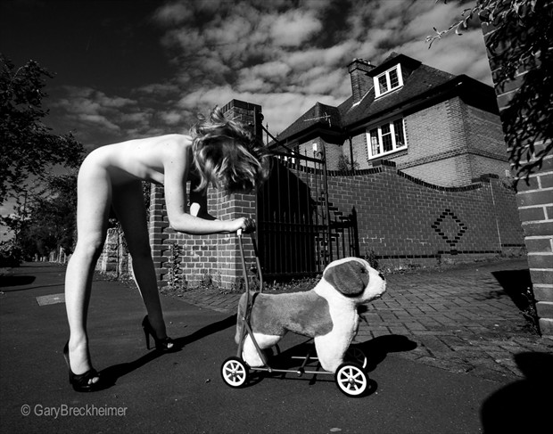 Bad Dogs Artistic Nude Photo by Model Helen Stephens