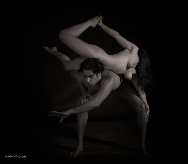 Balance  Artistic Nude Photo by Model Alexandria Adair