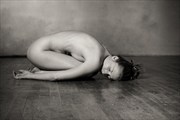 Balasana Artistic Nude Photo by Model Eleanor Kathryn