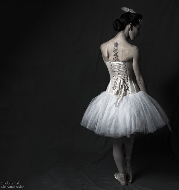 Ballerina with Tattoo Tattoos Photo by Model Myrtha Meadows