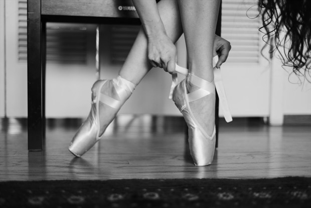Ballet Dancer shoes Lingerie Photo by Photographer Juan Mariaca