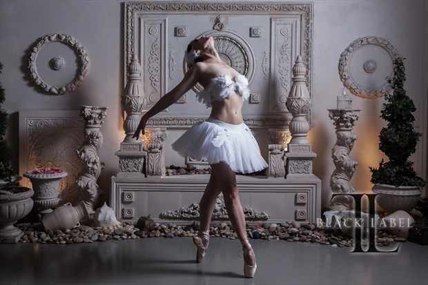 Ballet Risque Cosplay Photo by Photographer Black Label Boudoir