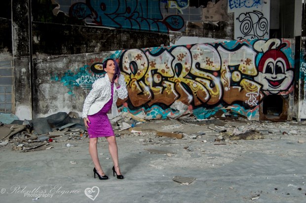 Barbara Fleuret   Abandoned Glamour Photo by Photographer Relentless_Elegance