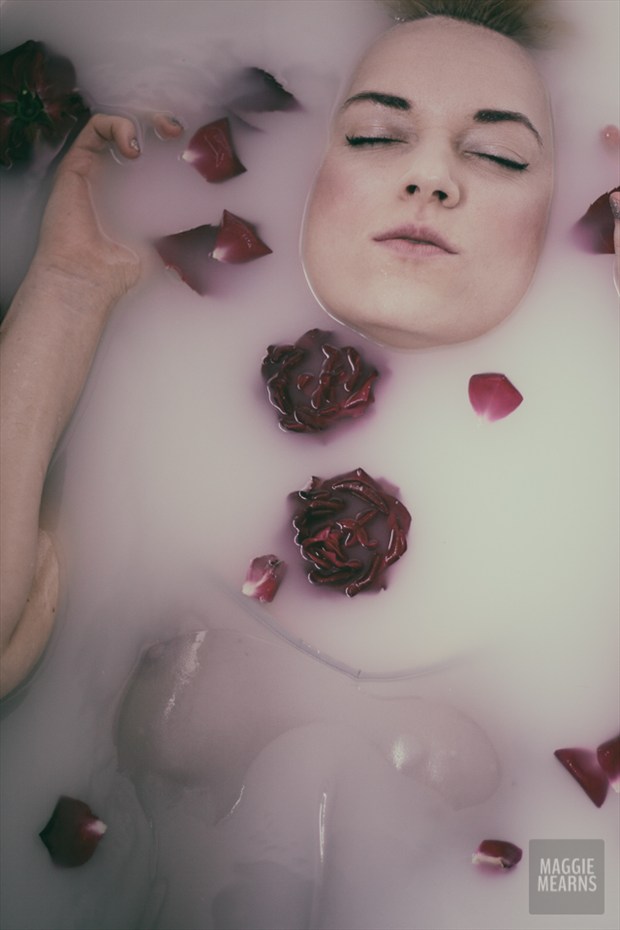 Bath of the Gods Sensual Photo by Photographer Maggie Mearns