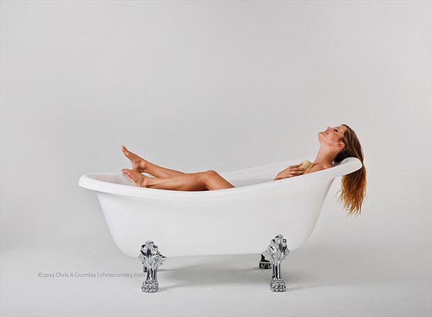Bathtub Relaxing Studio Lighting Photo by Photographer anguschristopher
