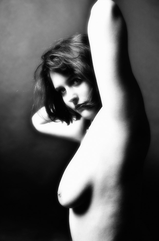 Beautiful Woman Showing Breast Artistic Nude Photo by Photographer J Moran Photography