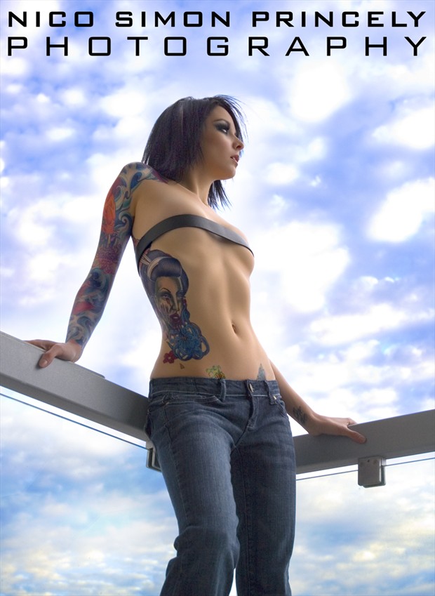 Beauty In The Sky Tattoos Photo by Photographer Nico Simon Princely
