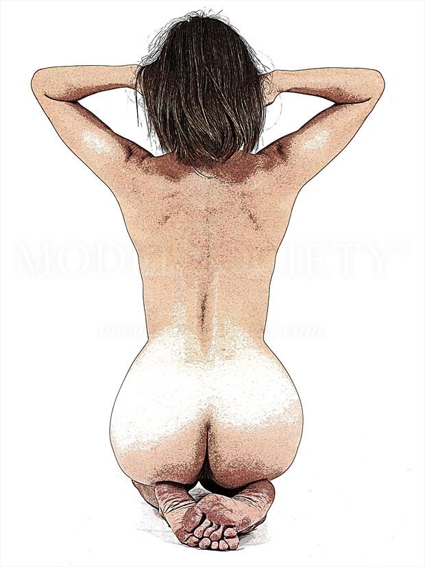 Beauty and flexible, part 2 Artistic Nude Artwork by Photographer redgray