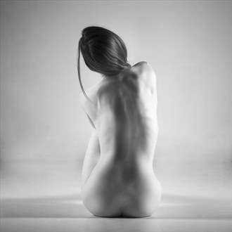 Behind Implied Nude Photo by Photographer Amoa