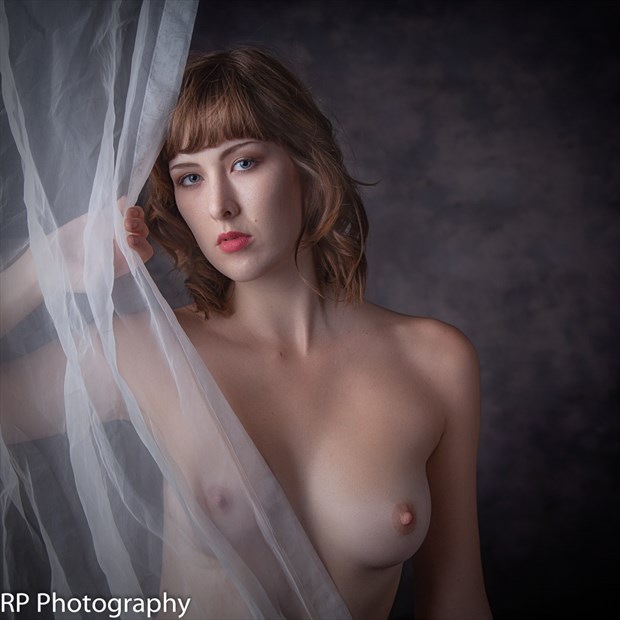 Behind The Curtain Artistic Nude Artwork by Photographer PhotoRP
