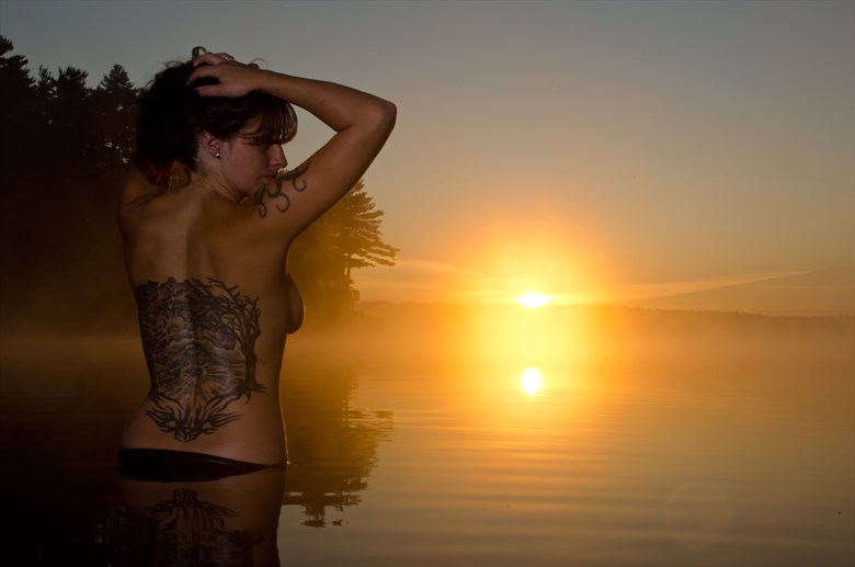 Beki at Sunrise Artistic Nude Photo by Photographer Call of The Wild
