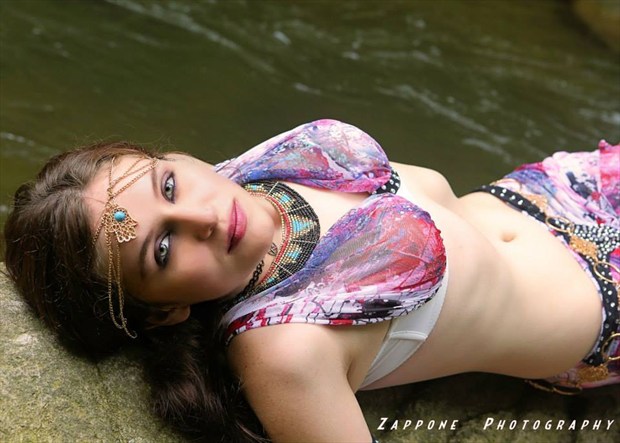 Belly Dancer Fashion Photo by Model ladycrystalrose