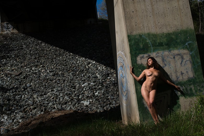 Below the Beltway Artistic Nude Photo by Model Reece de la Tierra