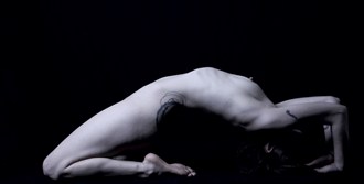 Bent Artistic Nude Photo by Model Syren Lestat