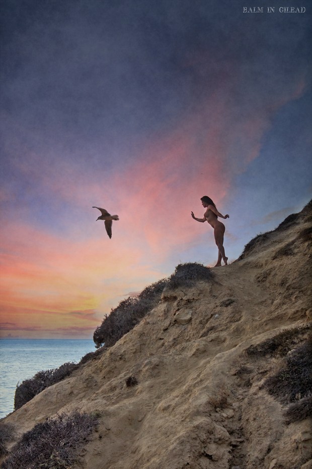 Beyond the sea Artistic Nude Artwork by Model Ceara Blu