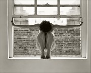 Bird in a Window Artistic Nude Photo by Photographer Christopher Ryan
