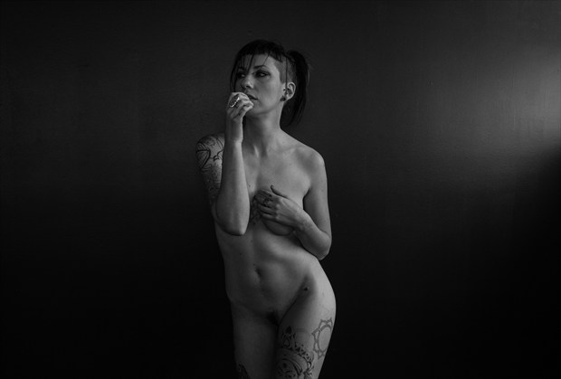 Black Wall Erotic Photo by Photographer raksid