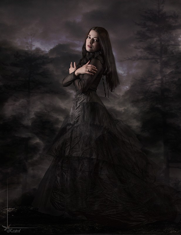 Black Widow Fantasy Photo by Photographer Kestrel