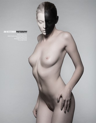 Black and White Artistic Nude Photo by Model Shaun Tia