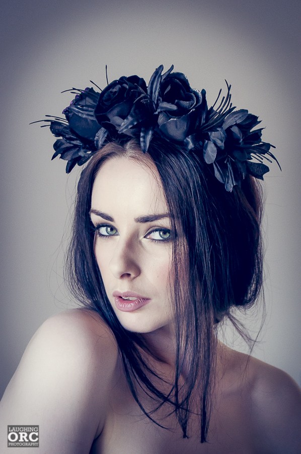 Black roses Close Up Photo by Photographer Laughing Orc Photography
