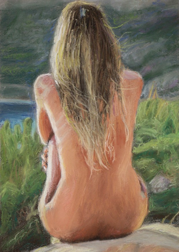 Blonde moment Artistic Nude Artwork by Artist lavisart
