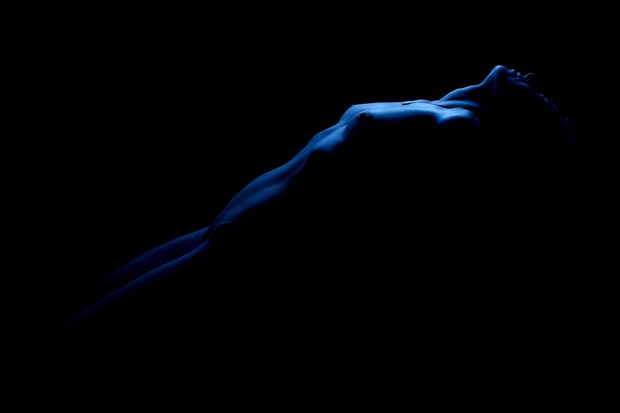 Blue Artistic Nude Photo by Photographer Symesey