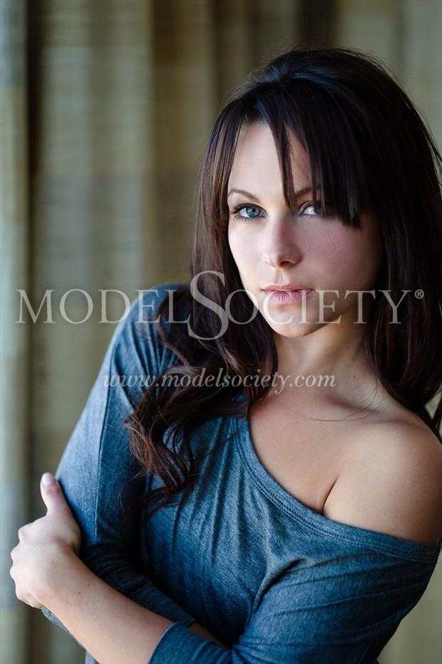 Blue Eyes Sensual Photo by Model Ashley Elle