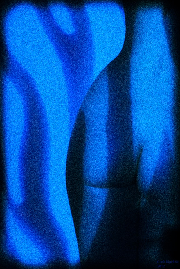 Blue Number 47 Artistic Nude Photo by Photographer Mark Bigelow