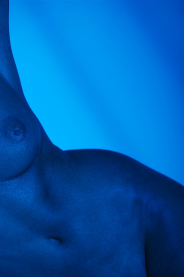 Blue Torso 4 Artistic Nude Photo by Photographer Mark Bigelow